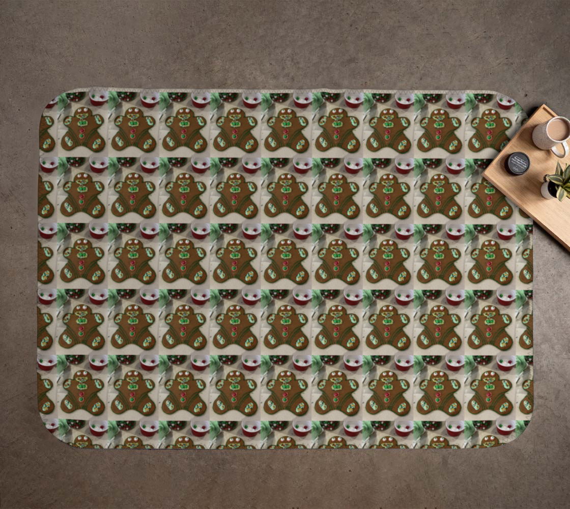 "Addy's Gingerbread Guy" Blanket