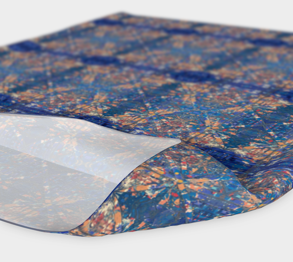 "Pol Roger Everyday" Headband #3 (Blue, Pink)