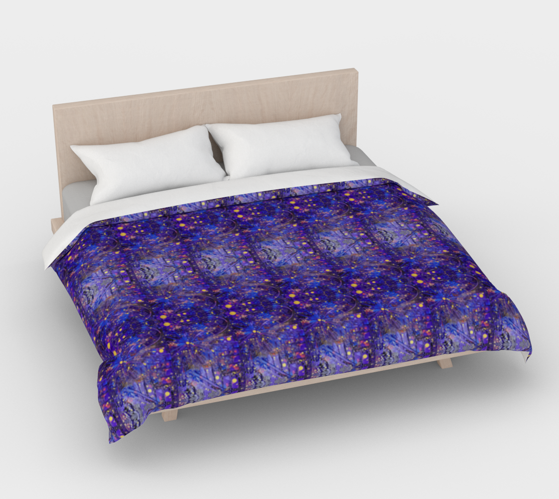 ”Interstellar” Duvet Cover #2 (Purple, Blue, Pink)