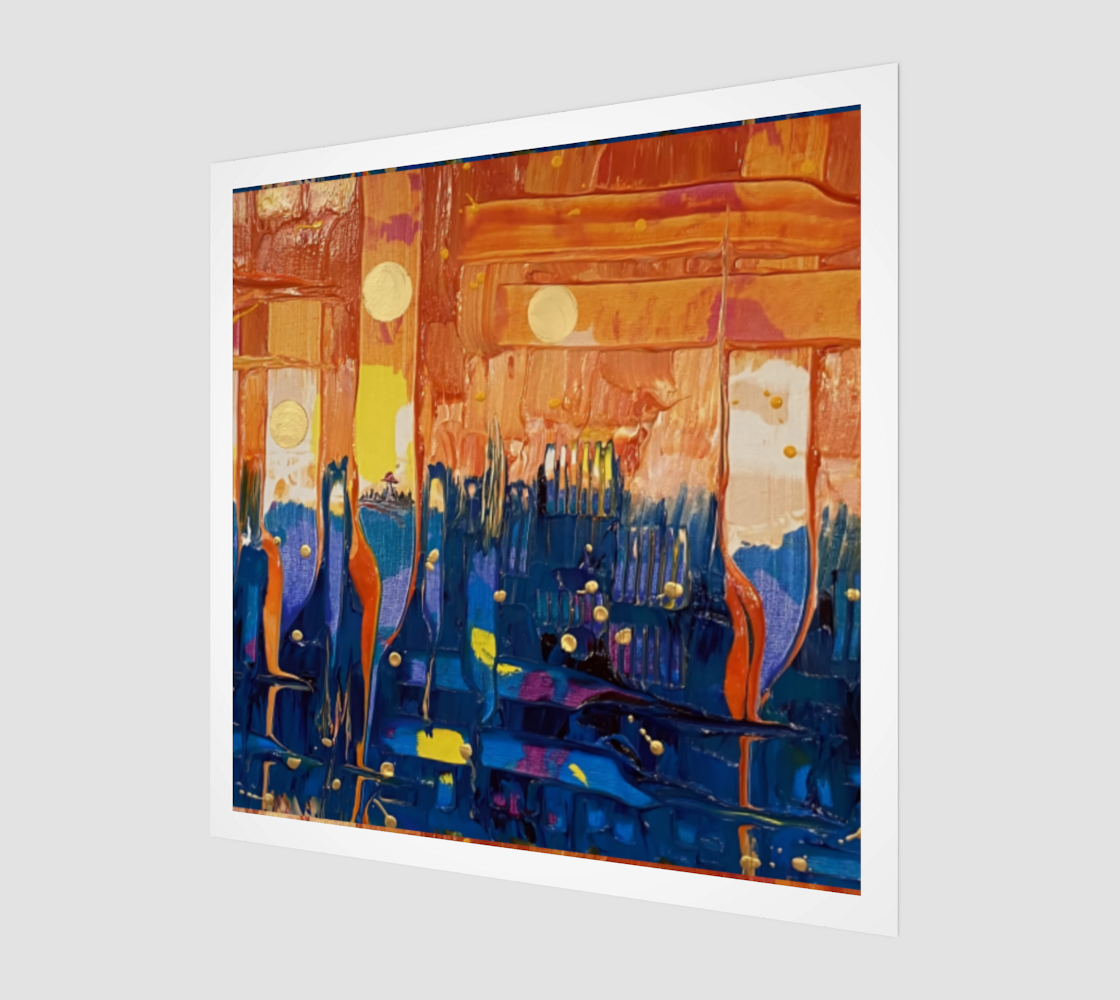 "Chantry Sunset" Art Print