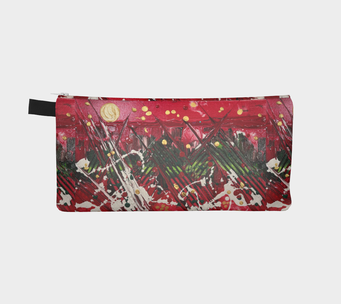 “Winter Trails” Pencil Case