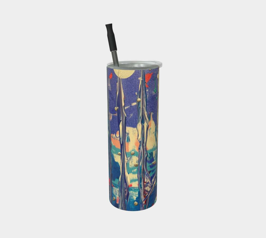 "Pacific Sky" Tumbler (Blue, Pink, Grey)