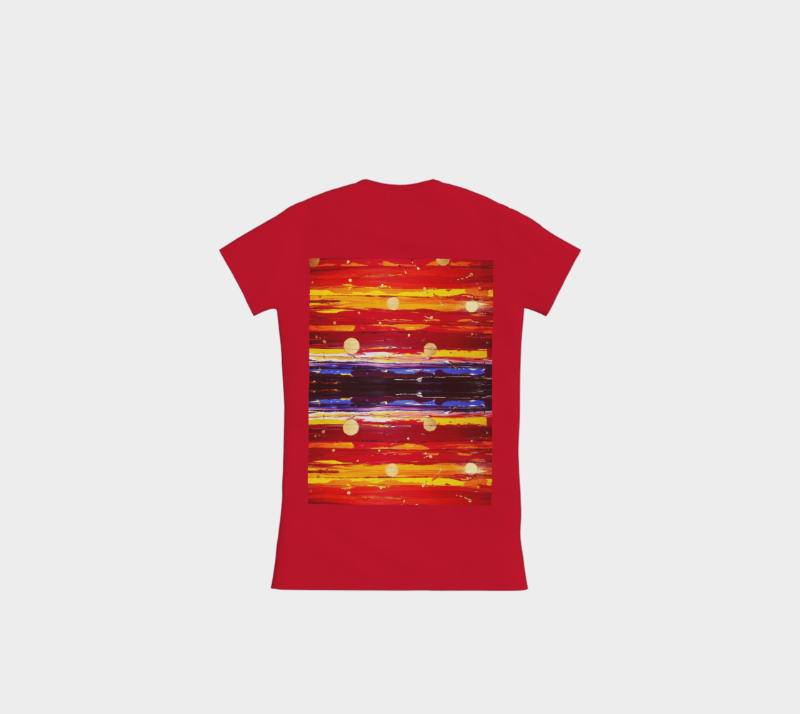 "View From the Red Planet" Slimfit T-Shirt