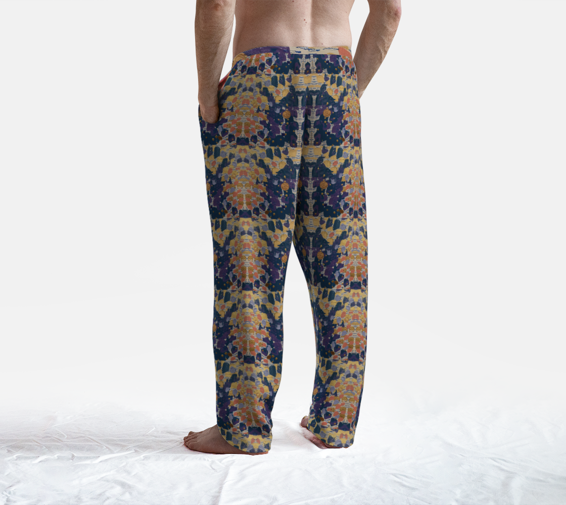 "Impermanence" Lounge Pants (Blue, Pink)
