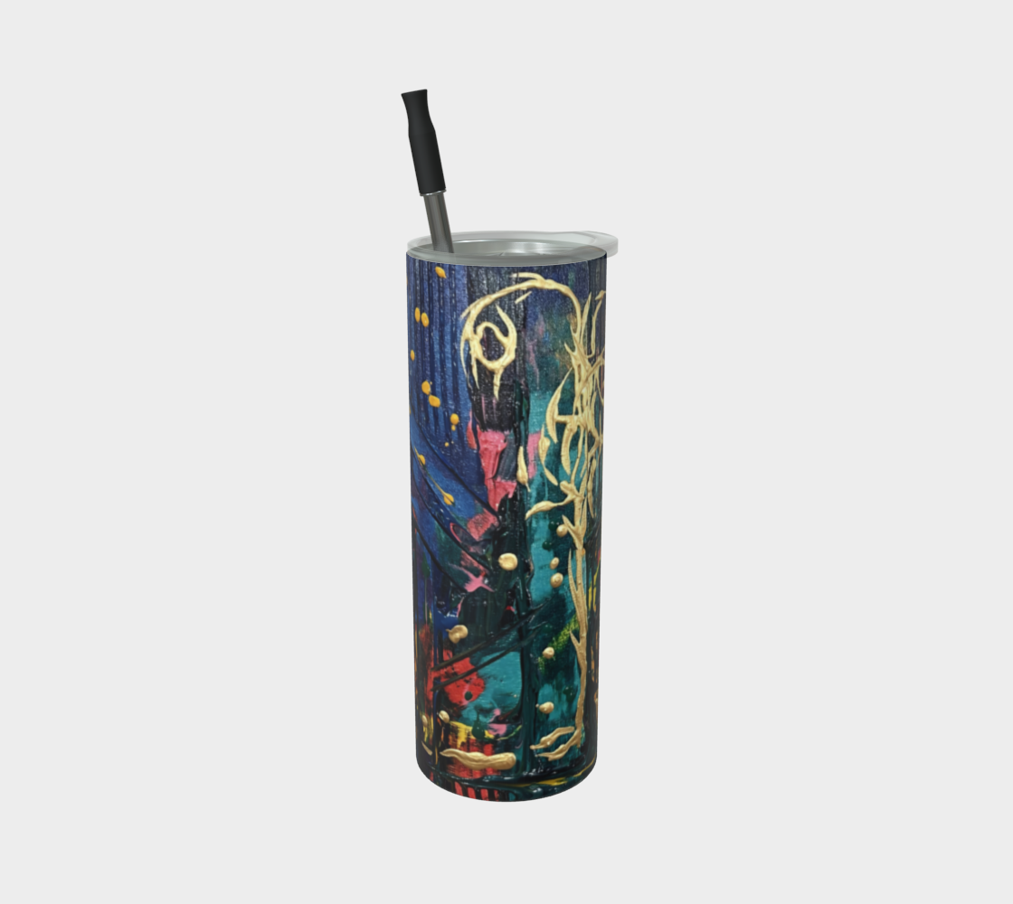 "Living Colours of Renison" Stainless Steel Tumbler (Multi)