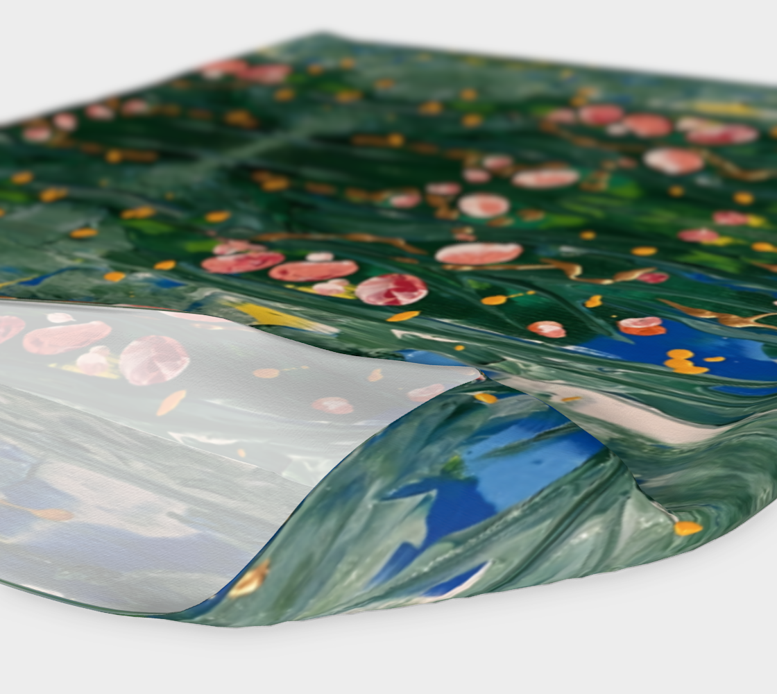 “First Flowers” Headband (Green, Blue, Pink)