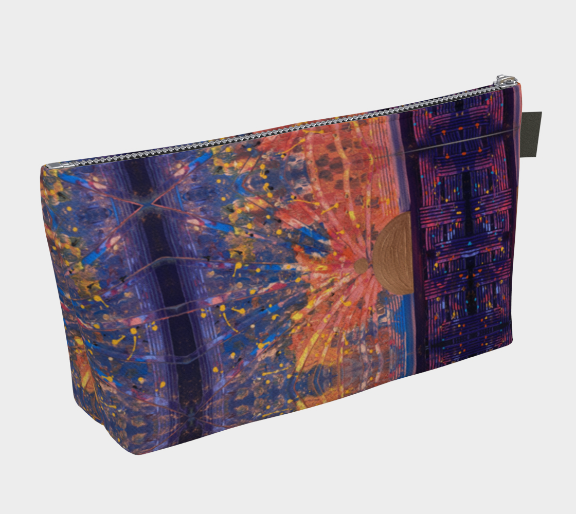 "Purple Dawn" Makeup Bag