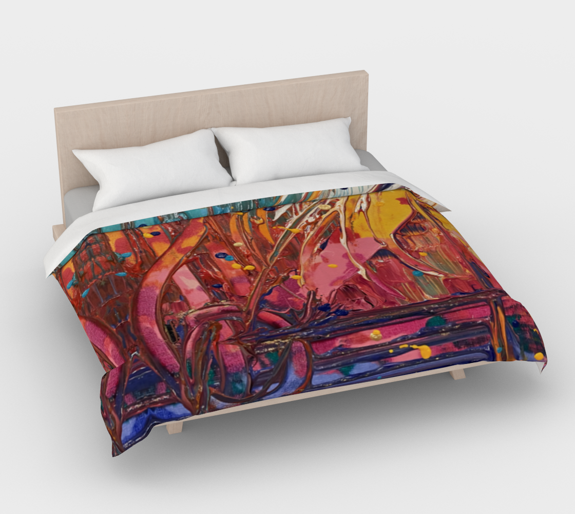 "Love Supreme" Duvet (Pink,Purple, Yellow)