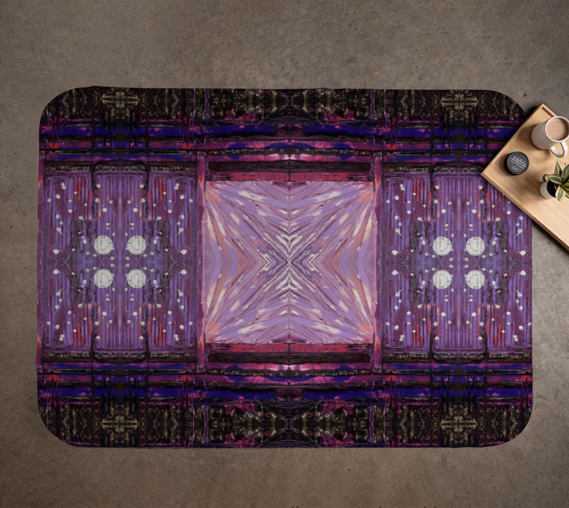 “New Horizons” Blanket (Purple, Pink, Silver)