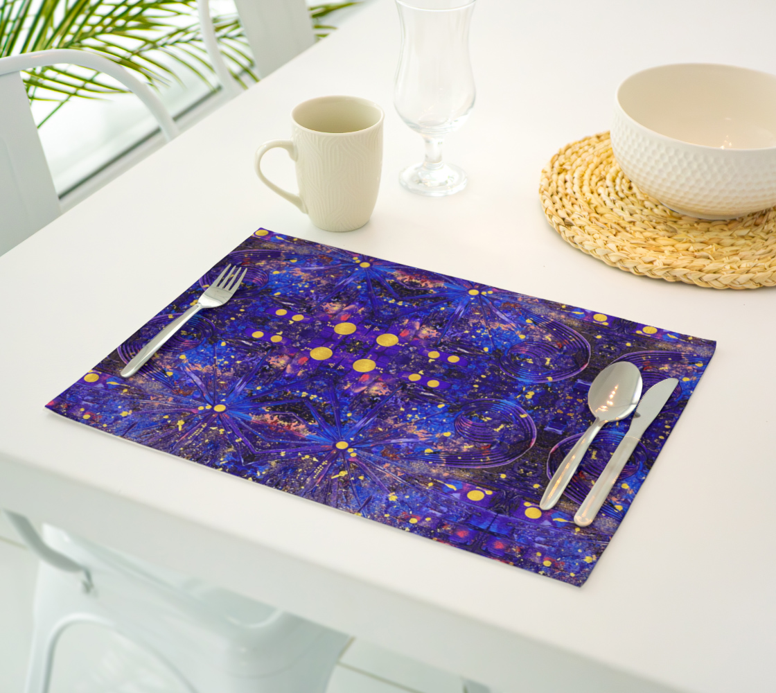 “Interstellar” Placemat (Purple)