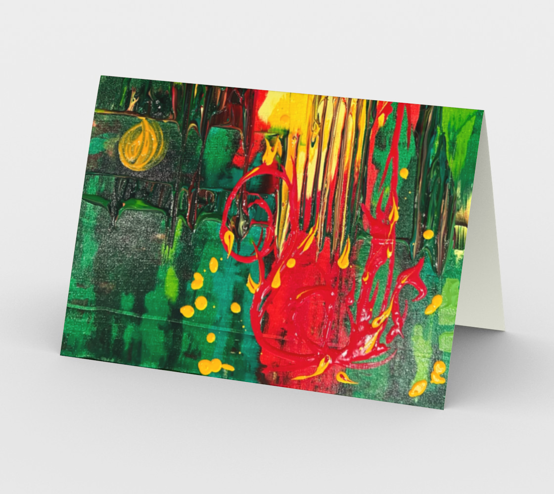 "Ubuntu #3" Greeting Cards