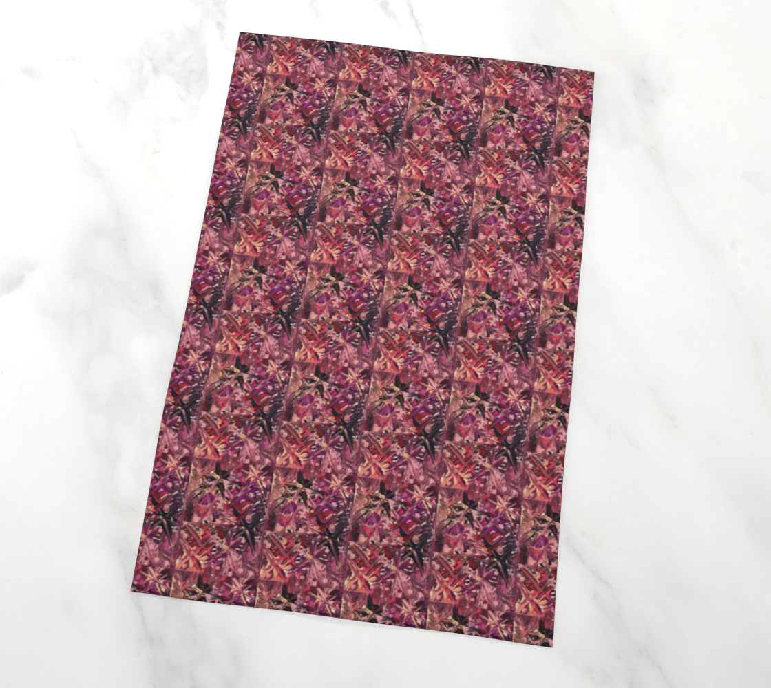 “Birth of a Nebula” Tea Towel (Pink, Purple)
