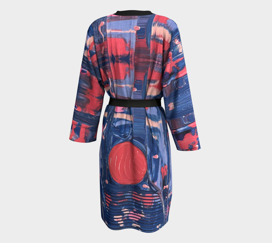 "Joy" Peignoir (Blue, Pink)