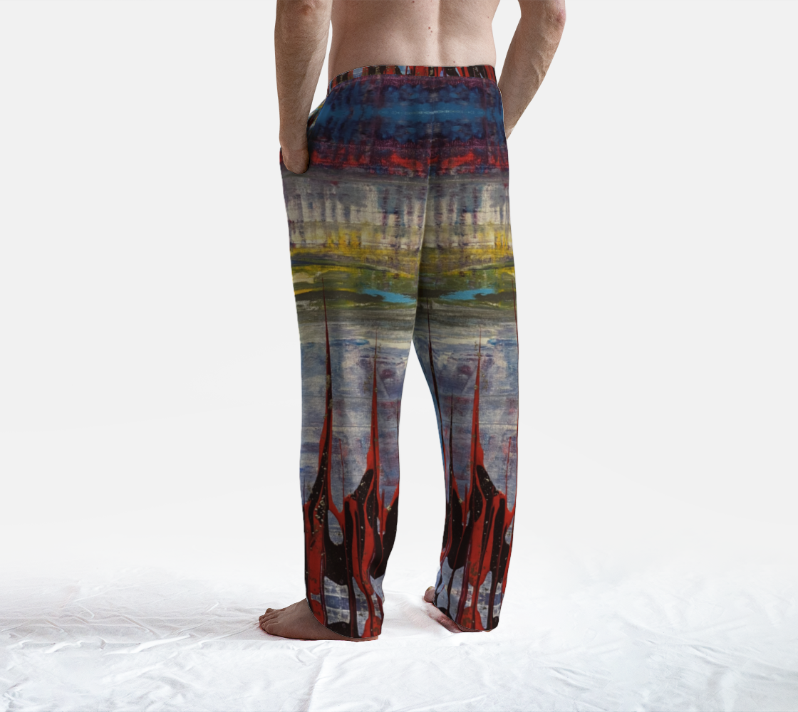 "Northern Reflections" Lounge Pants (Blue, Pink, Purple)