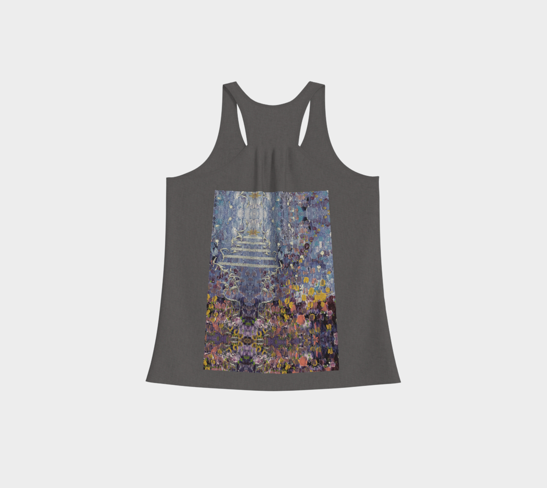 "April Showers" Flow Racerback Tank Top