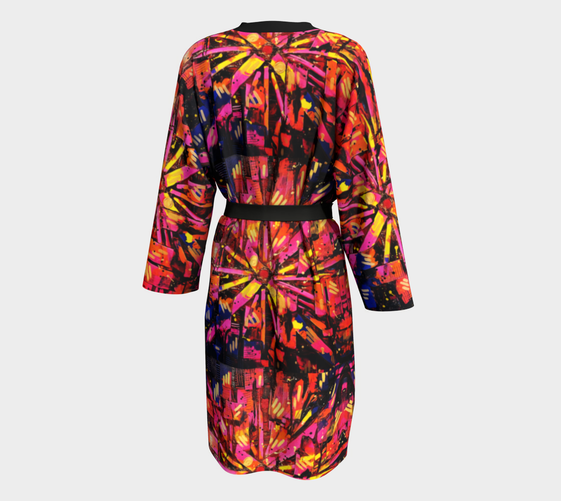 "Mercy" Peignoir (Orange, Pink, Purple)