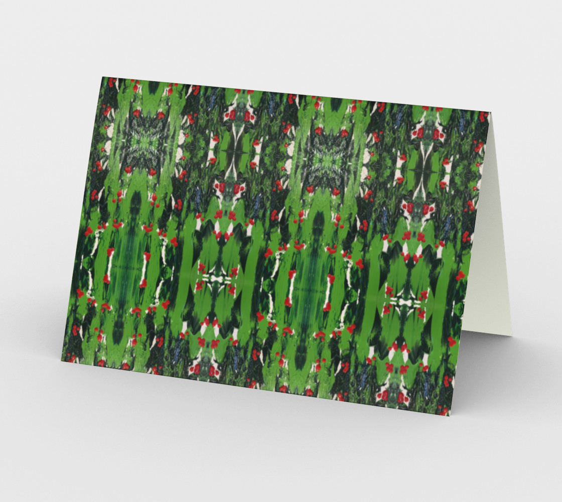 "Holly and Ivey" Christmas Card