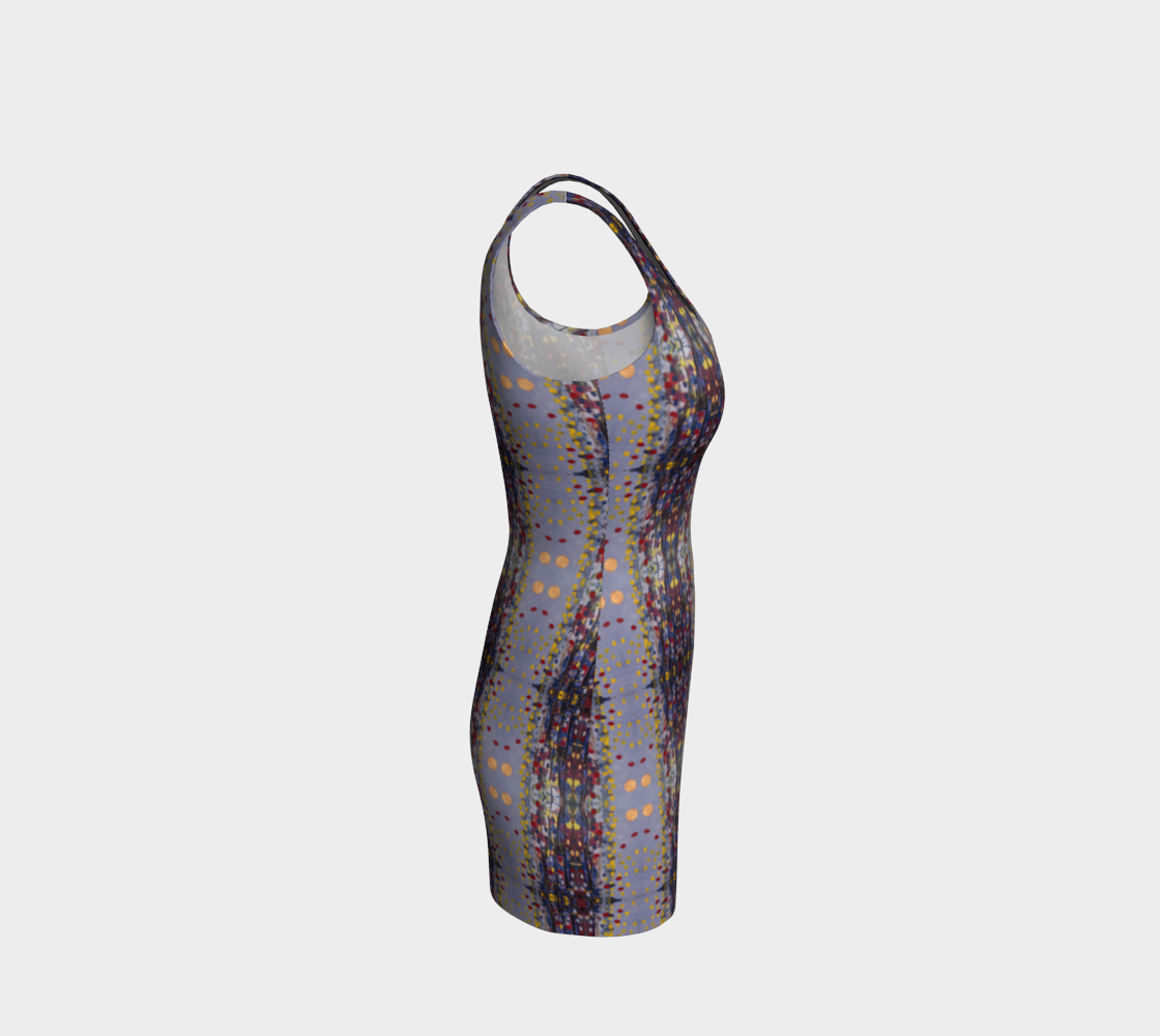 "Daybreak" BodyconDress (Purple, Red)