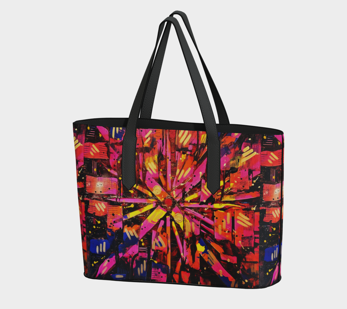 "Mercy" Vegan Leather Tote