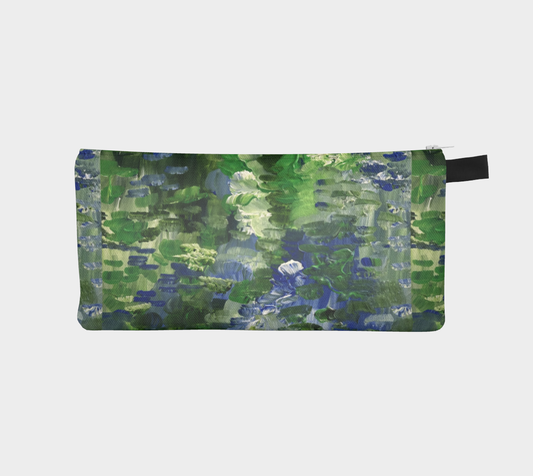 “Green Monet” Pencil Case