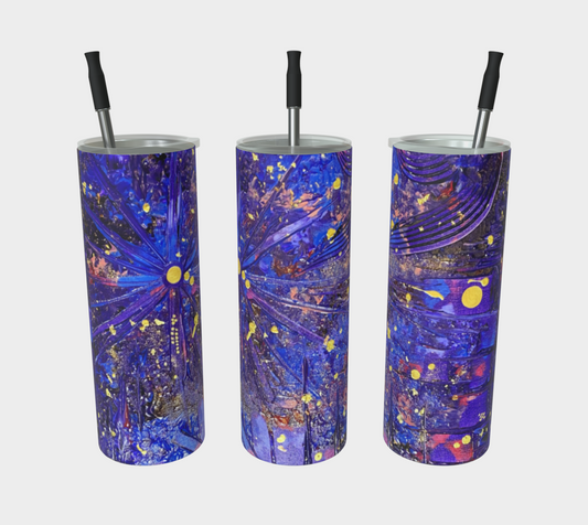 "Interstellar" Matte Tumbler (Purple, Pink)