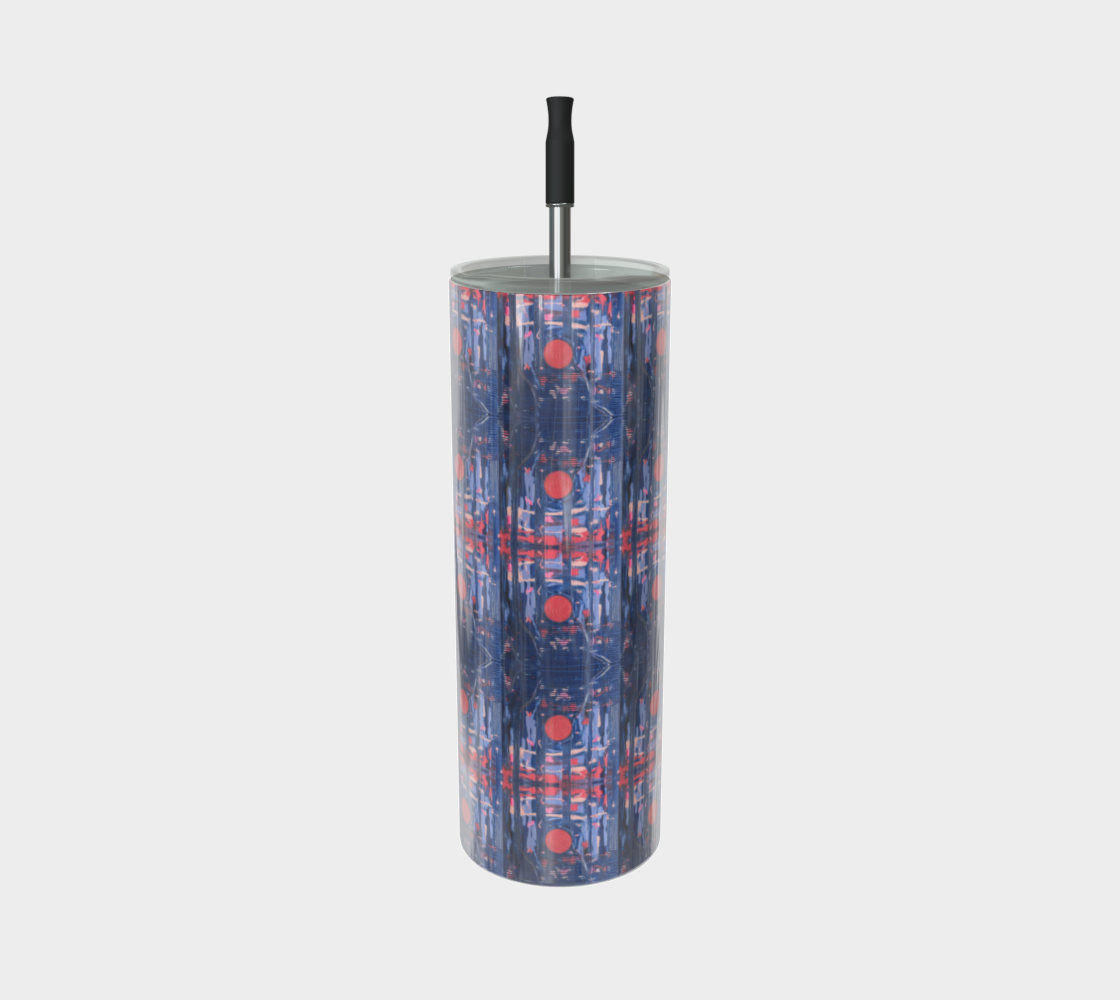 "Joy" Stainless Steel Tumbler (Blue, Pink)