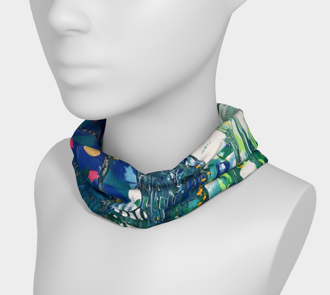"By Monty's Marsh" Headband  (Blue, Green)