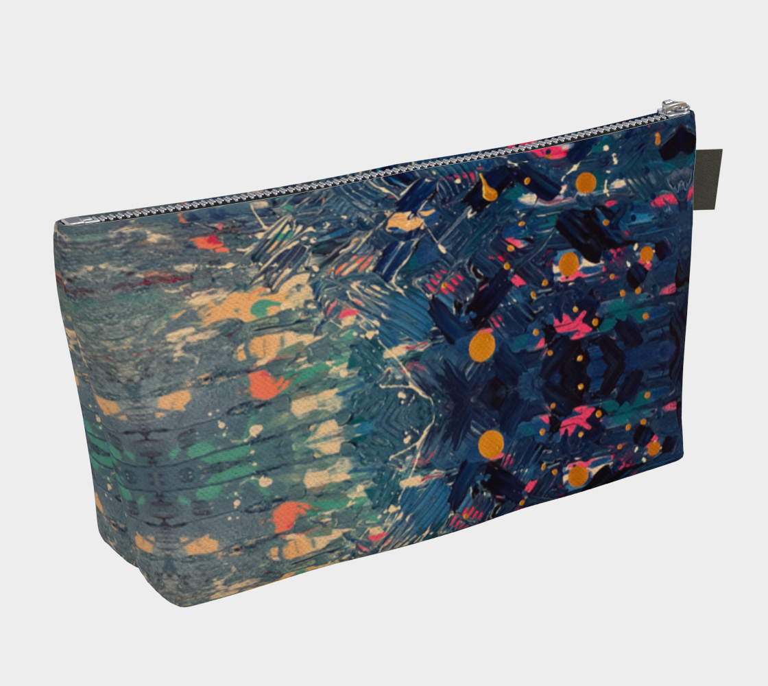 "Blue Mountain" Makeup Bag