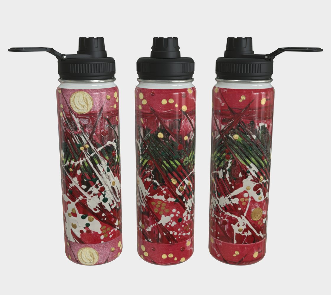 "Winter Trails"  Water Bottle