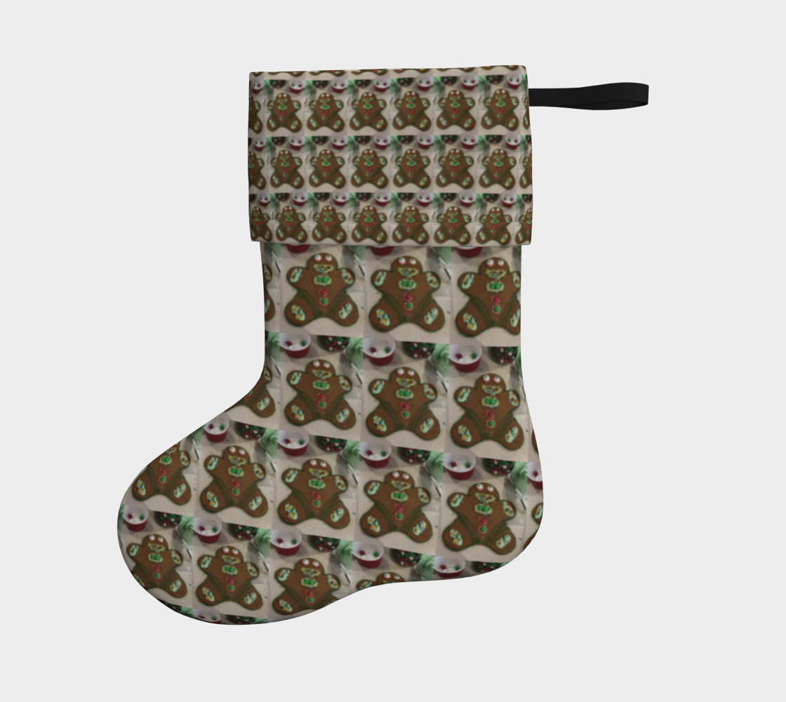 "Addy's Gingerbread Guy"  Christmas Stocking