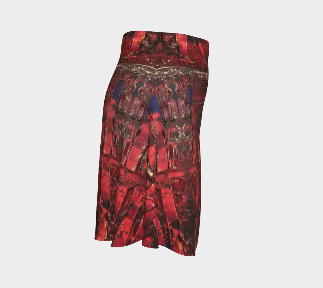 "Red" Flare Skirt (Red, Orange, Purple)