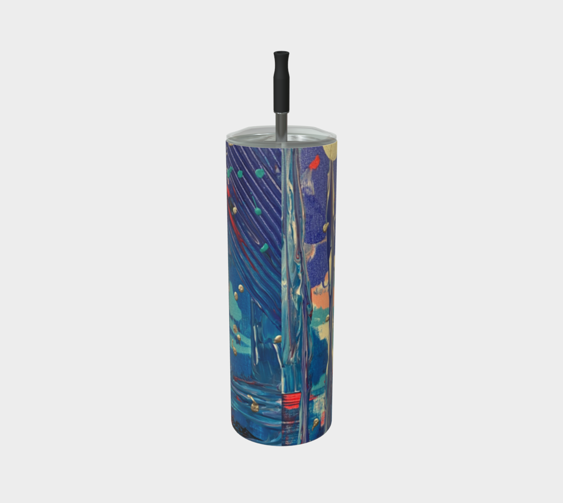 "Pacific Sky" Tumbler (Blue, Pink, Grey)