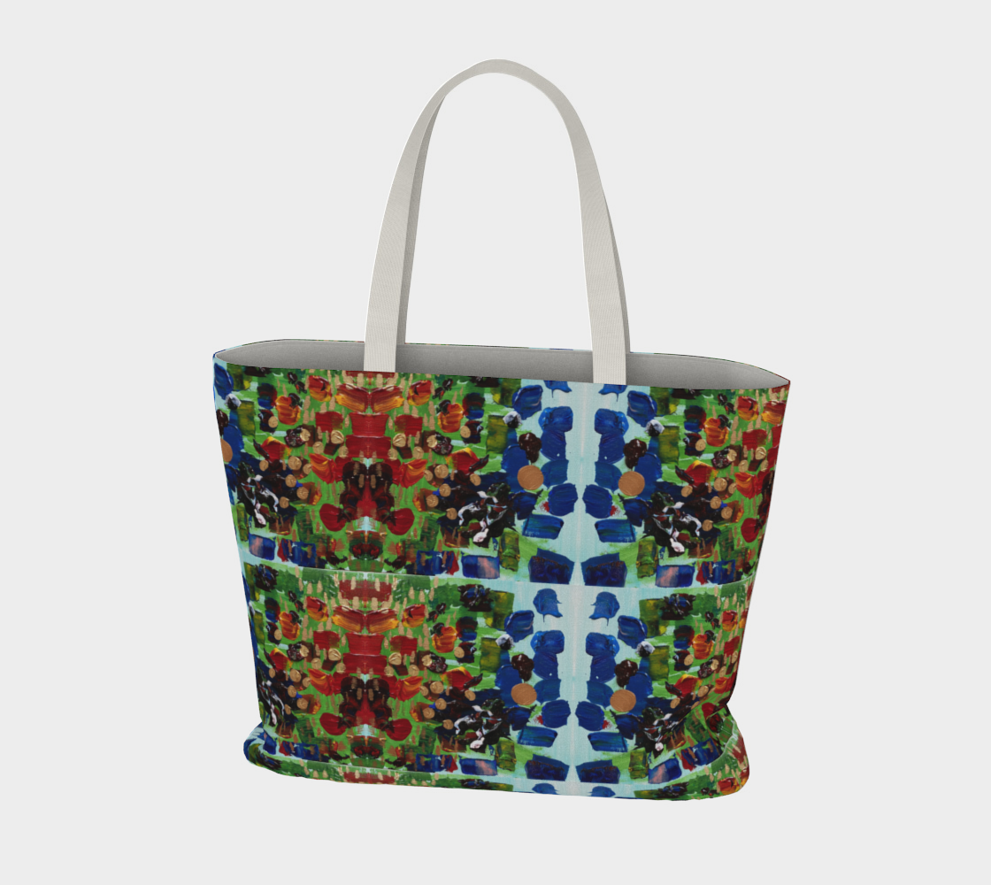 "Fall Garden" Large Tote
