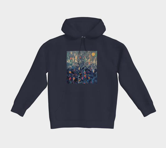 "Blue Mountain" Flow Pullover Hoodie