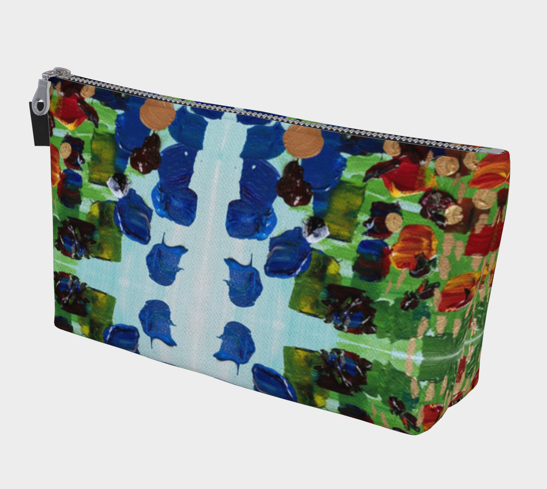 "Fall Garden" Makeup Bag