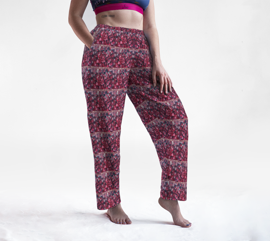 Pink Tulips Lounge Pants