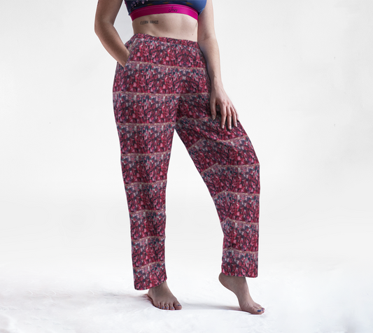 Pink Tulips Lounge Pants