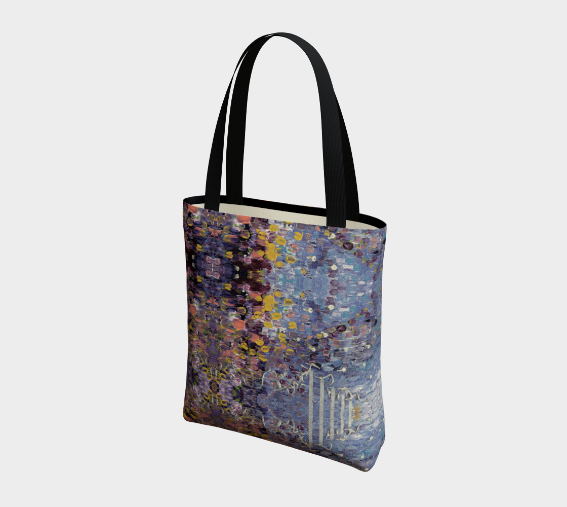 "April Showers" Urban Tote  (Lilac, Purple)