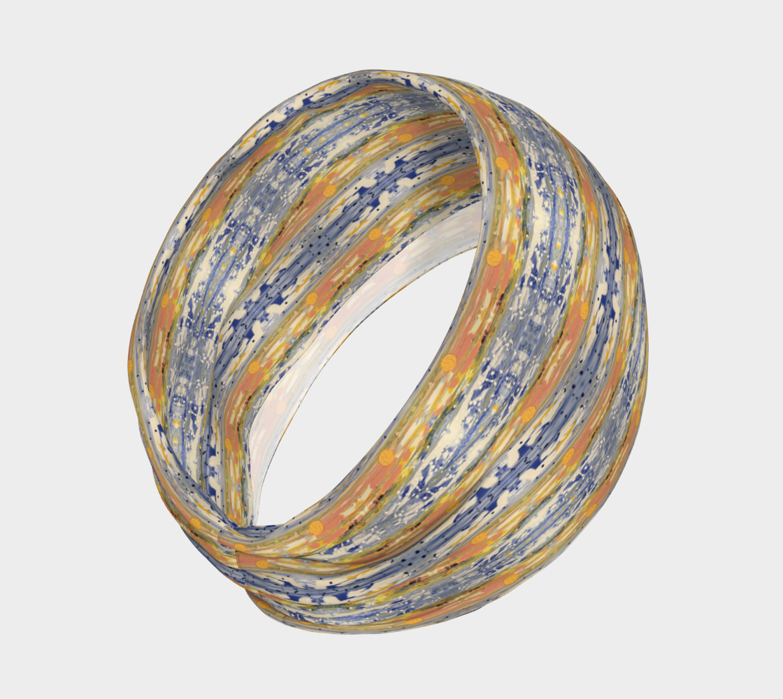 “Blue Snow” Headband #2