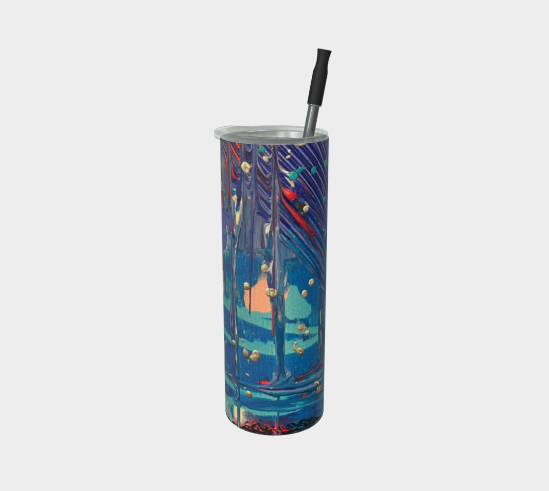 "Pacific Sky" Tumbler (Blue, Pink, Grey)