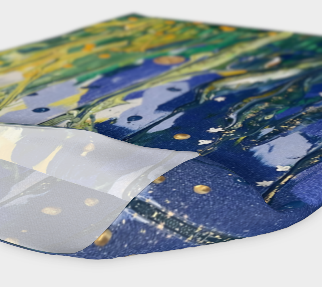 “Arrival of Spring” Headband (Green, Blue, Yellow)