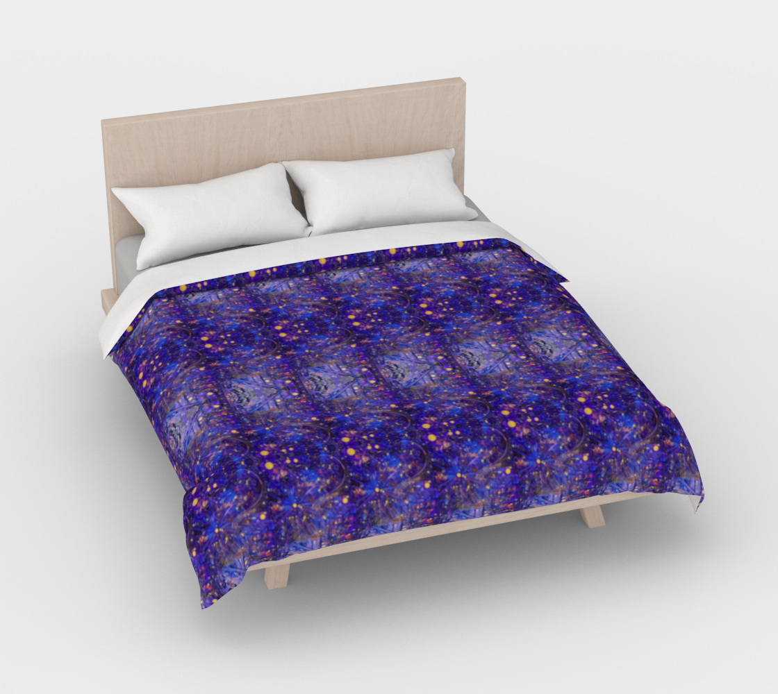 ”Interstellar” Duvet Cover #2 (Purple, Blue, Pink)