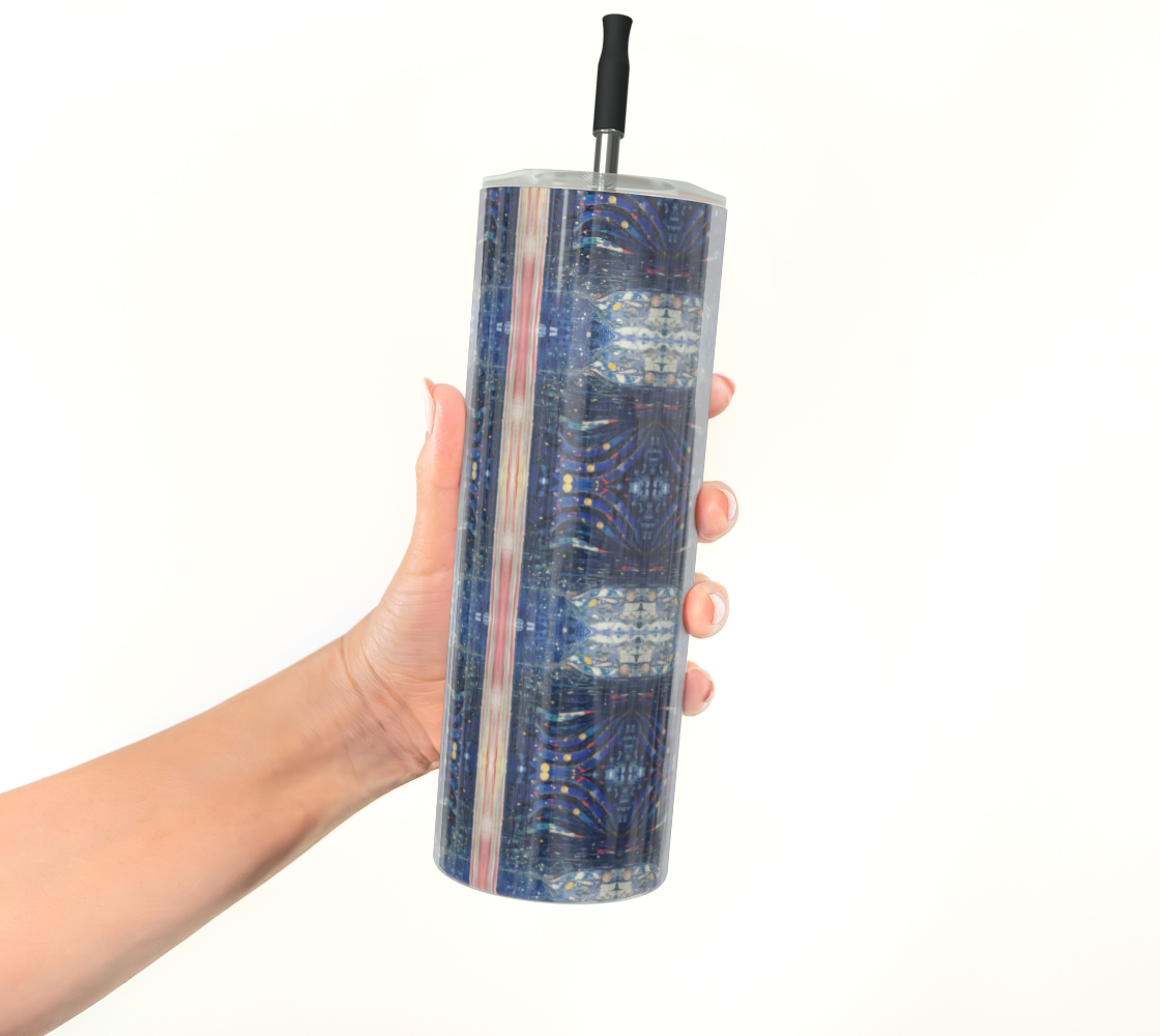 “Blue Sky” Glossy Tumbler