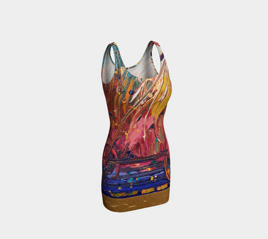 "Love Supreme" Bodycon Dress (Pink, Purple, Yellow)