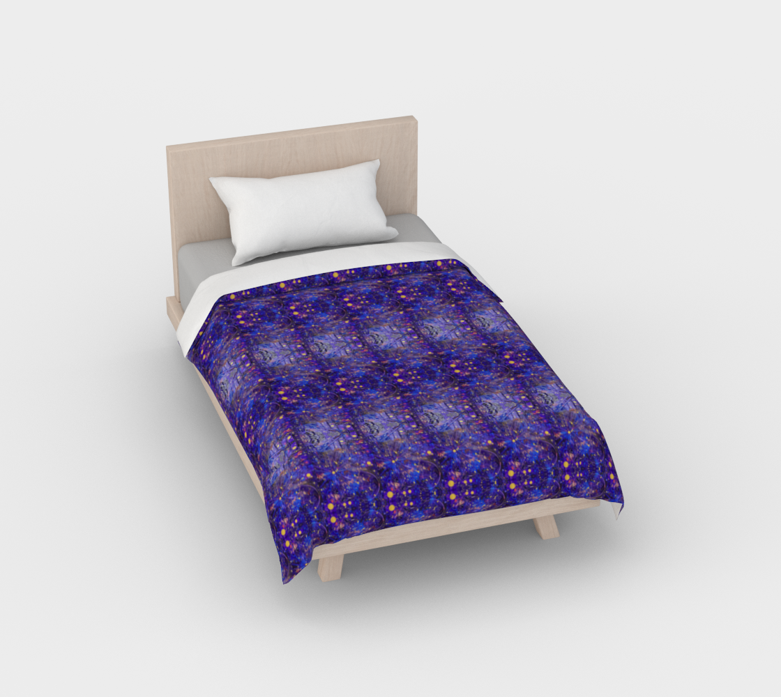 ”Interstellar” Duvet Cover #2 (Purple, Blue, Pink)
