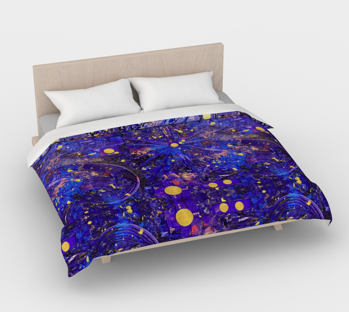 ”Interstellar” Duvet Cover (Purple, Blue, Pink)