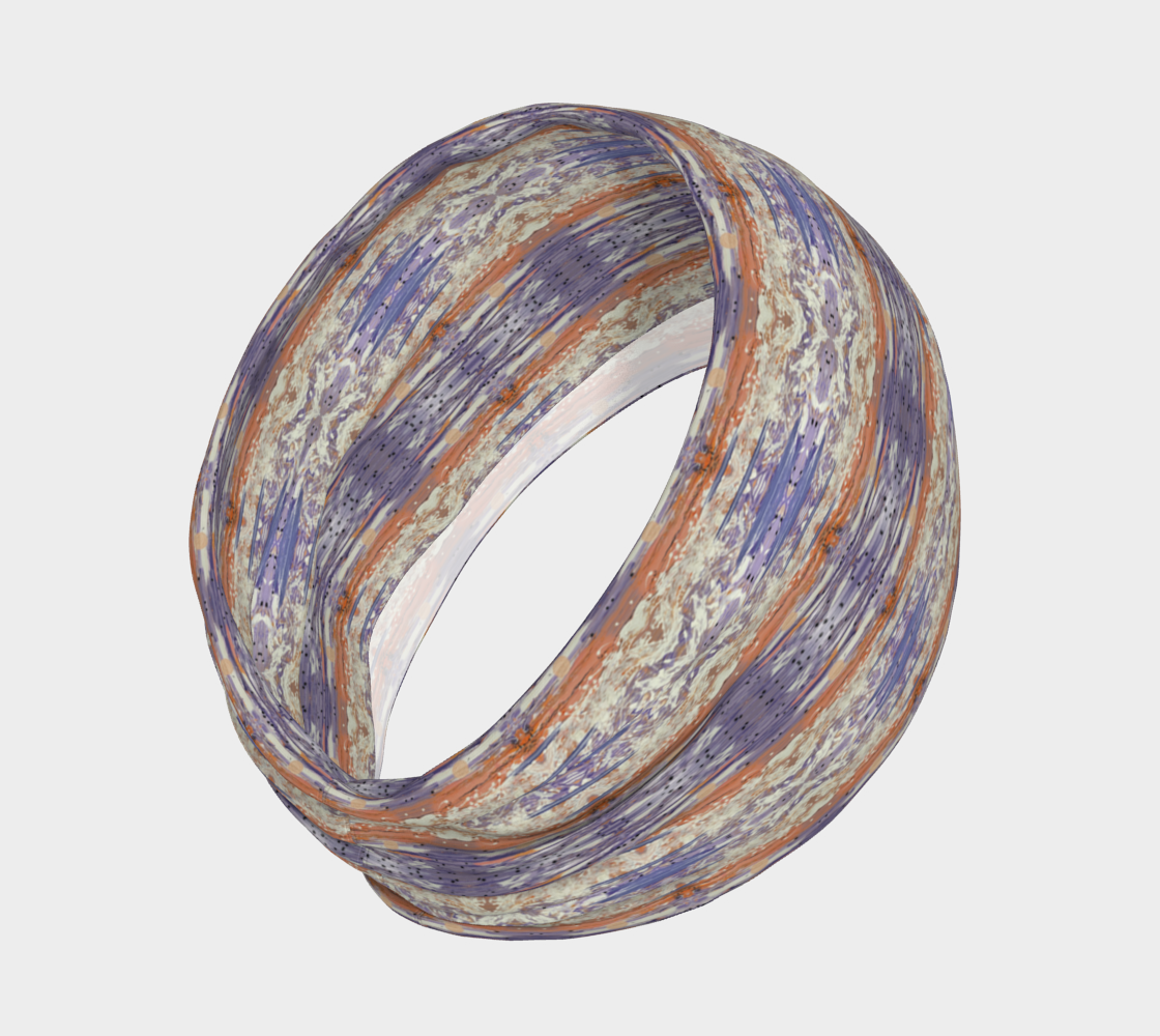 “Purple Snow” Headband #3