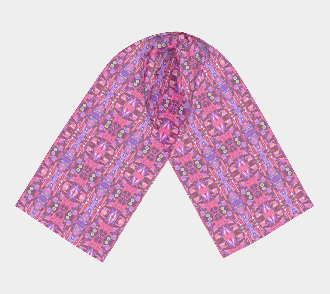 "Hong Kong Alumni" Long Scarf (Pink)