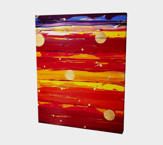 "View From the Red Planet" 16"x20" Canvas