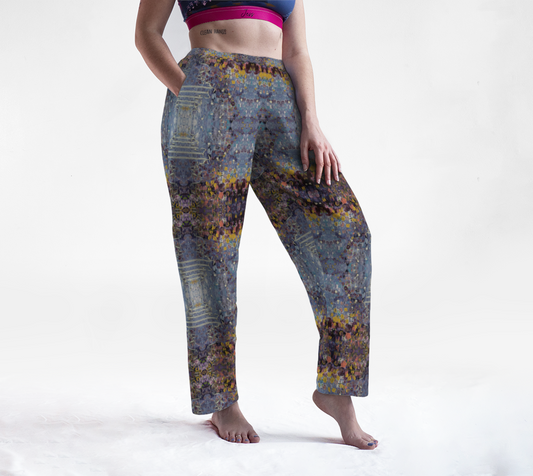 "April Showers" Lounge Pants (Lilac, Purple)